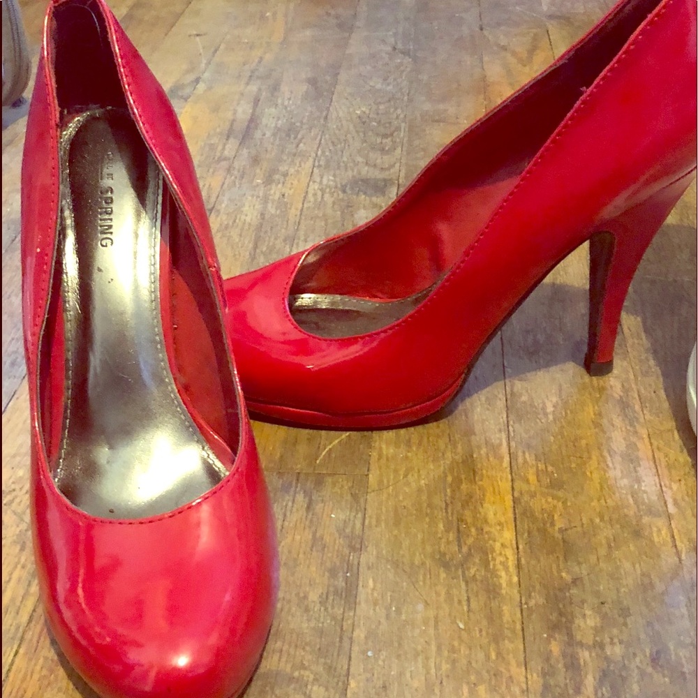 SPRING RED PUMPS👠👠